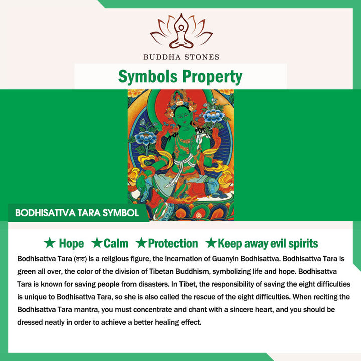 Buddha Stones Bodhisattva Groene Tara Hoop Koperen Beeld Decoratie - image 17