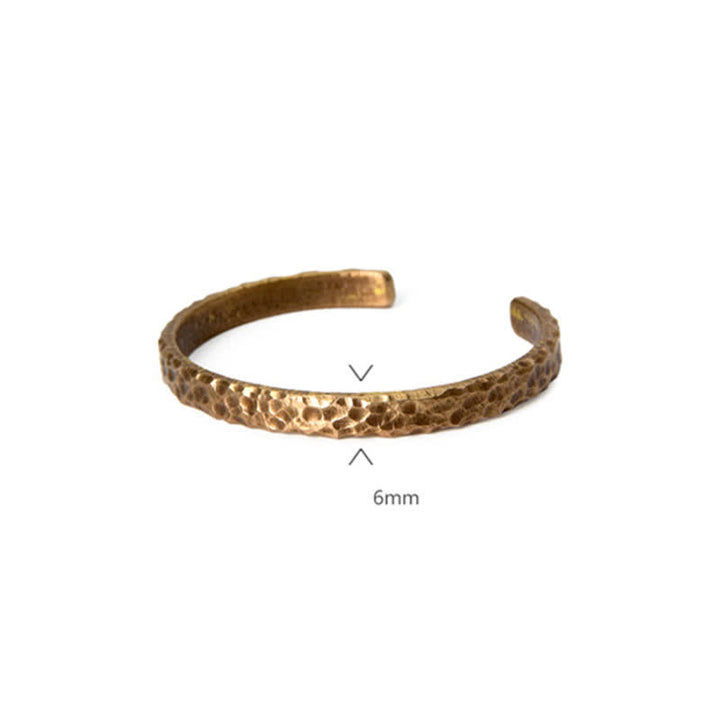 Buddha Stones Lavasteen Bangle Manchetarmband - image 22
