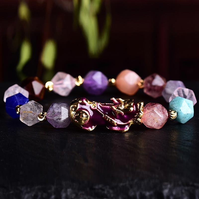 Feng Shui PiXiu Amethist Armband - image 1