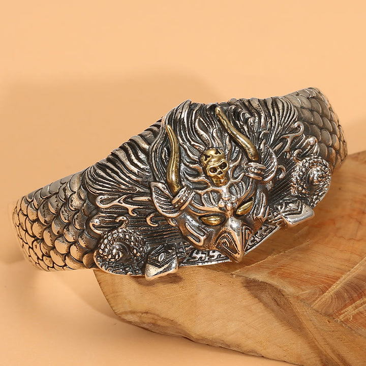 Buddha Stones Tibetaanse Garuda vogel wijsheids- en Bangle-armband - image 4