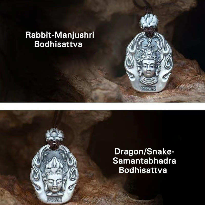 Buddha Stones Chinese dierenriem geboorte Boeddha Om Mani Padme Hum Lotus Mededogen Ketting - image 21