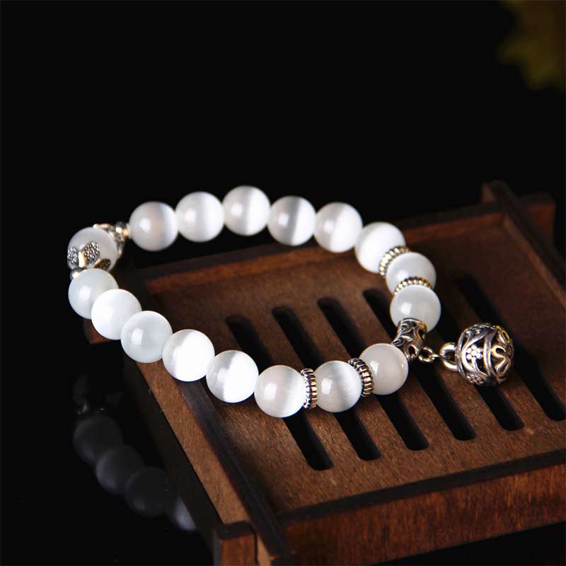 Buddha Stones Tibetaanse Armband met kattenoogmotief - image 3