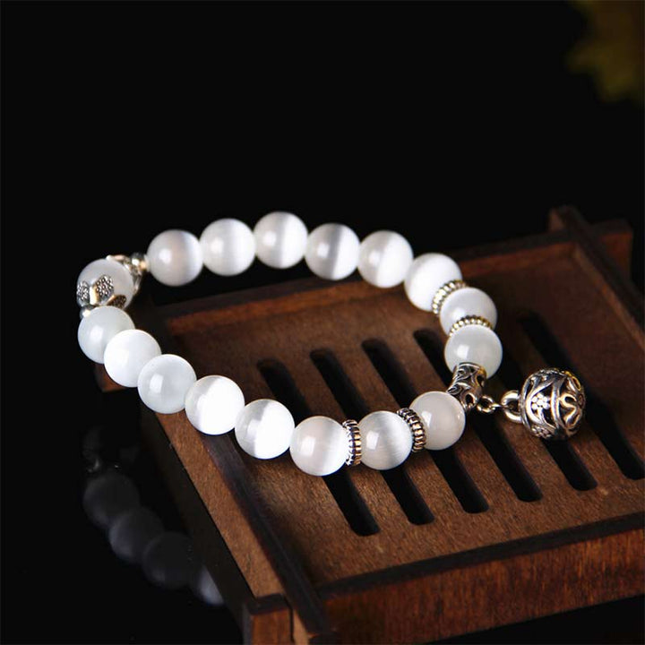 Buddha Stones Tibetaanse Armband met kattenoogmotief - image 3