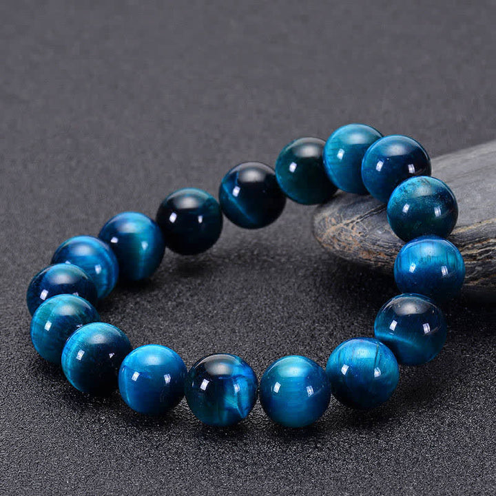 Buddha Stones Blauwe tijger Armband - image 8