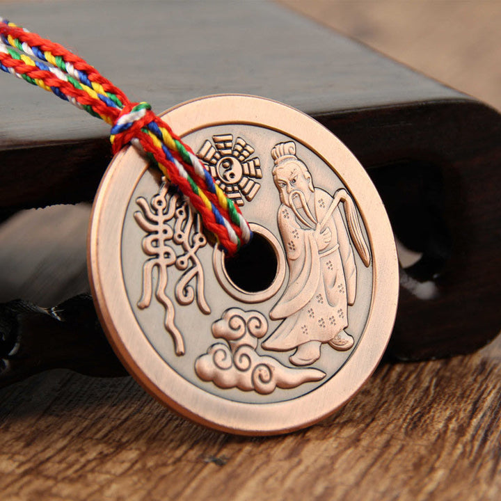Buddha Stones Taoïstisch Yin Yang symbool beschermende hanger decoratie amulet - image 3