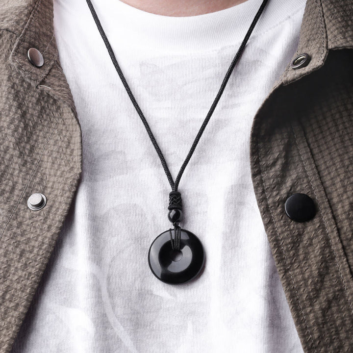 Buddha Stones Geluksmunt hanger met helende kristal edelsteen Ketting - image 16