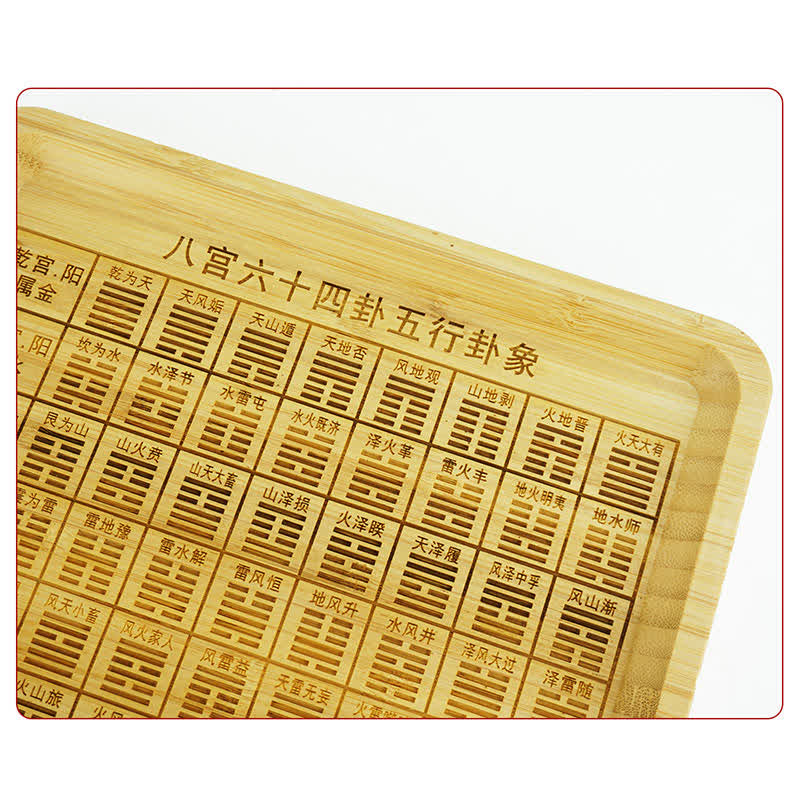 Feng Shui Bamboe Bagua Kaart Harmonie Energie Kaart - image 19