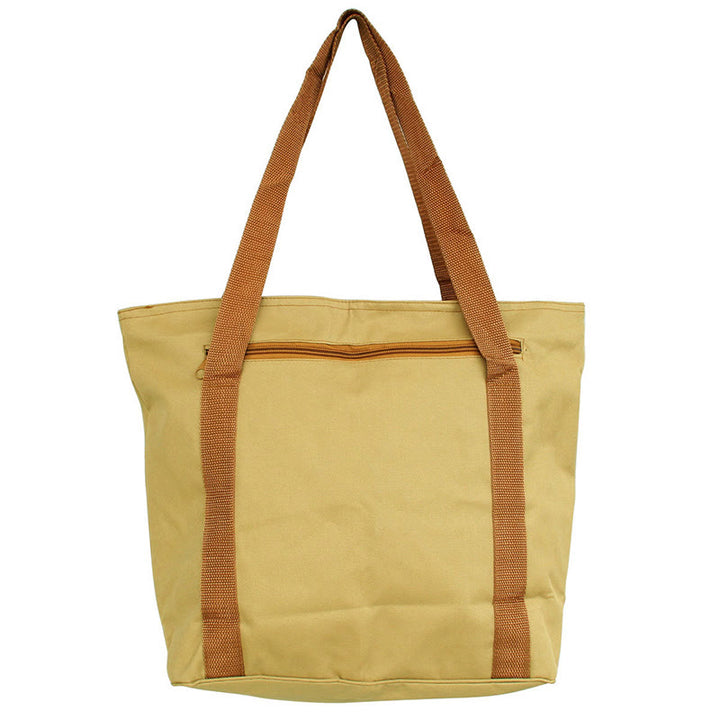Spirituele Mind Oefening Lotus Borduurpatroon Canvas Schoudertas Shopper - image 4