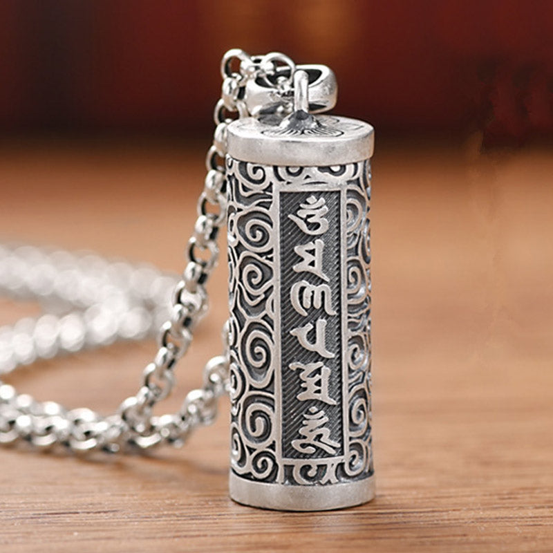 Buddha Stones Ketting met beschermende zes ware woorden - Koper - image 0