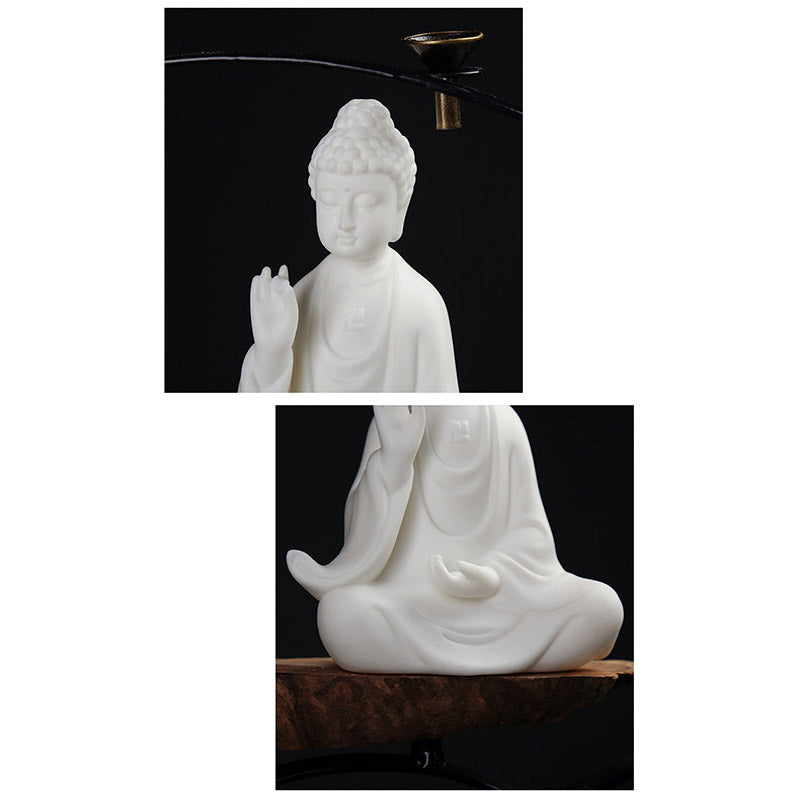 Boeddha Avalokitesvara Ksitigarbha Bodhisattva zegen keramische LED-decoratie - image 5