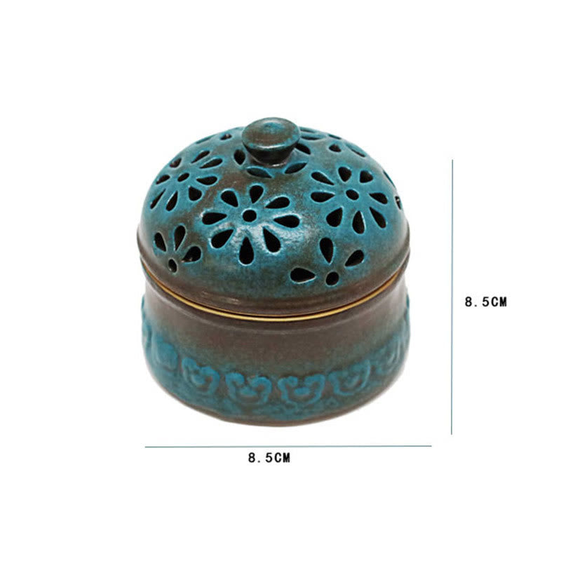 Buddha Stones Mini hol keramisch Wierook voor spirituele meditatie - image 8