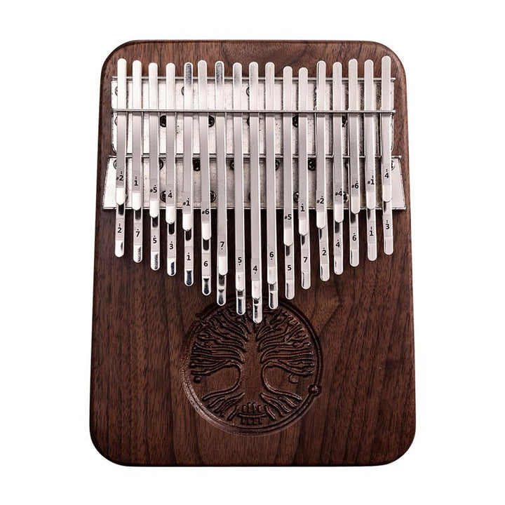 Buddha Stones Kalimba met 34 toetsen, duimpiano, levensboomdesign, draagbare vingermarimba. - image 3