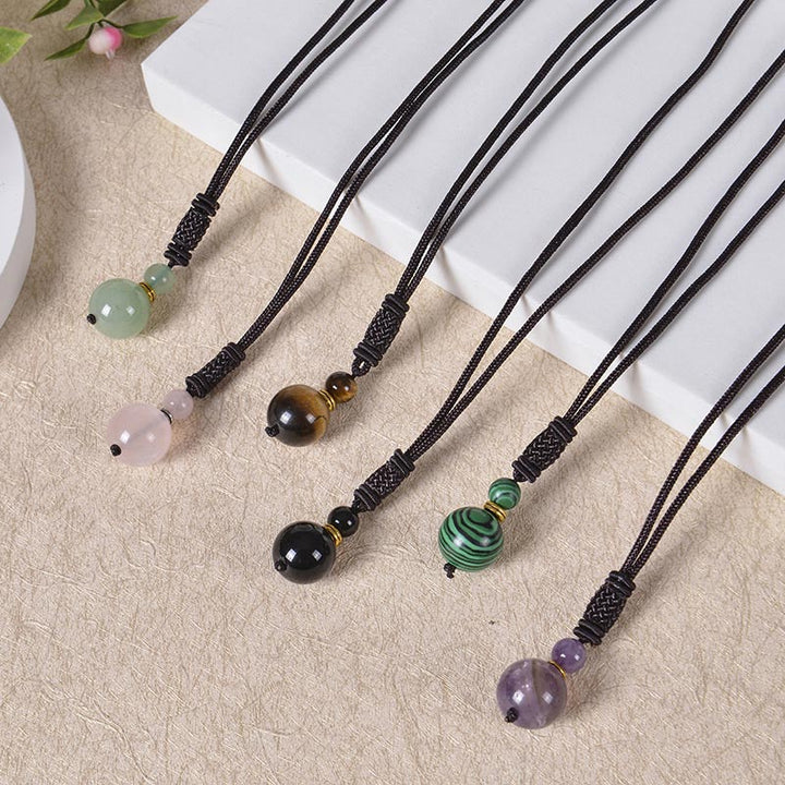 Buddha Stones Tibetaanse jade harmonie Ketting - image 14