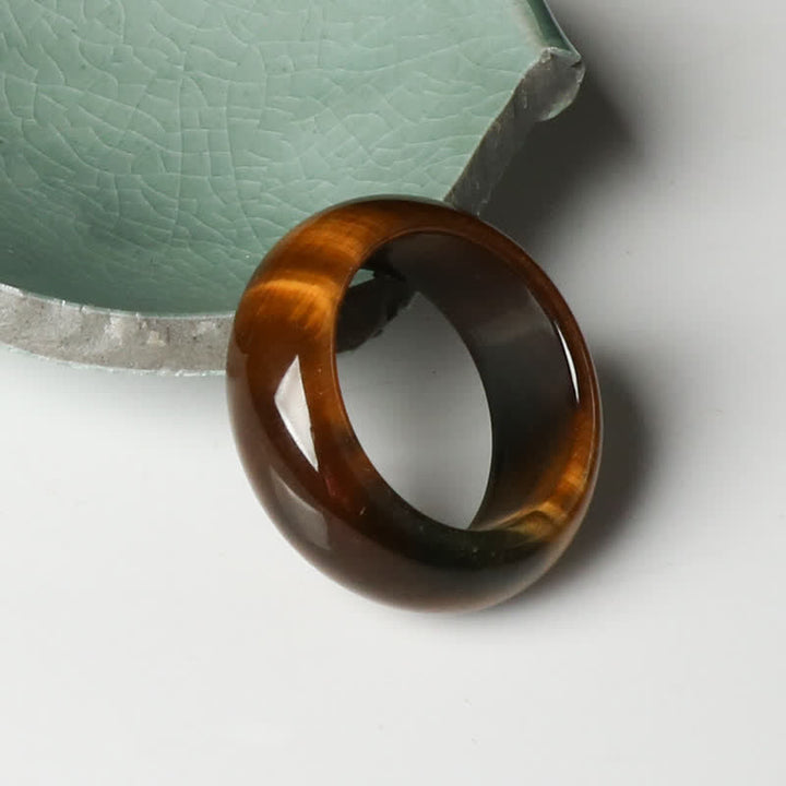 Buddha Stones Tijgeroogsteen Kracht Ring - image 3