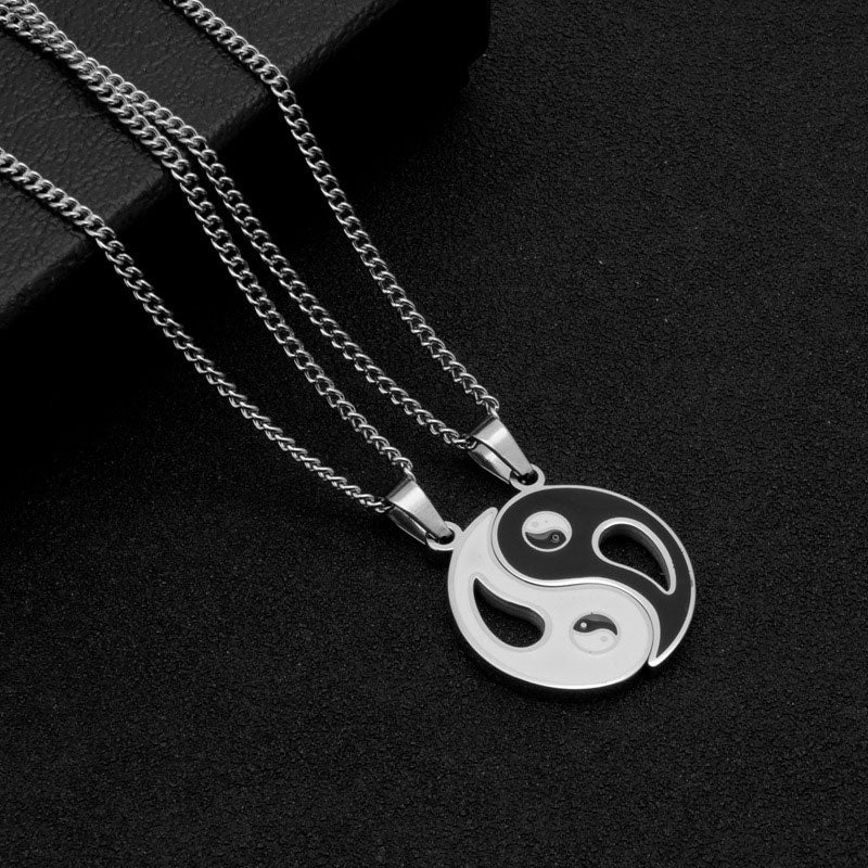 2 stuks Yin Yang hanger Ketting - image 6