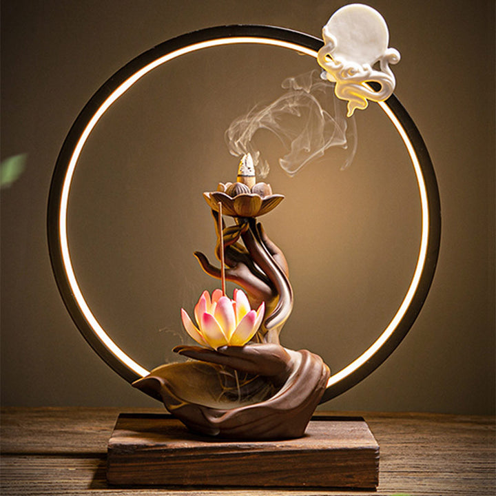 Buddha Stones Lotus Bergamot Genezende Wierook - image 0