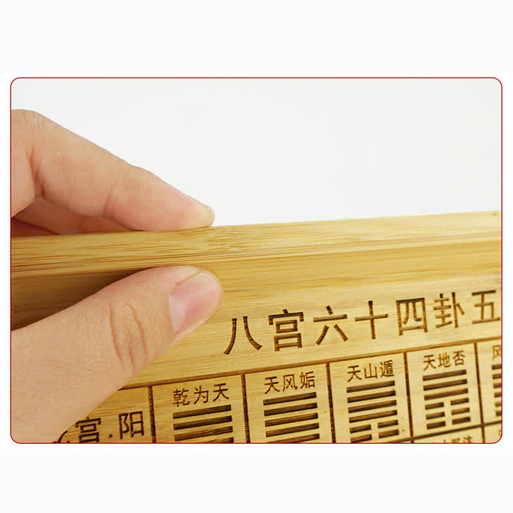 Feng Shui Bamboe Bagua Kaart Harmonie Energie Kaart - image 20