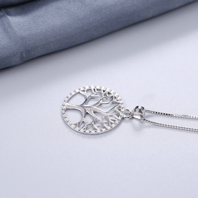 Buddha Stones De Levensboom 925 Sterling Zilveren Creatie Ketting - image 4