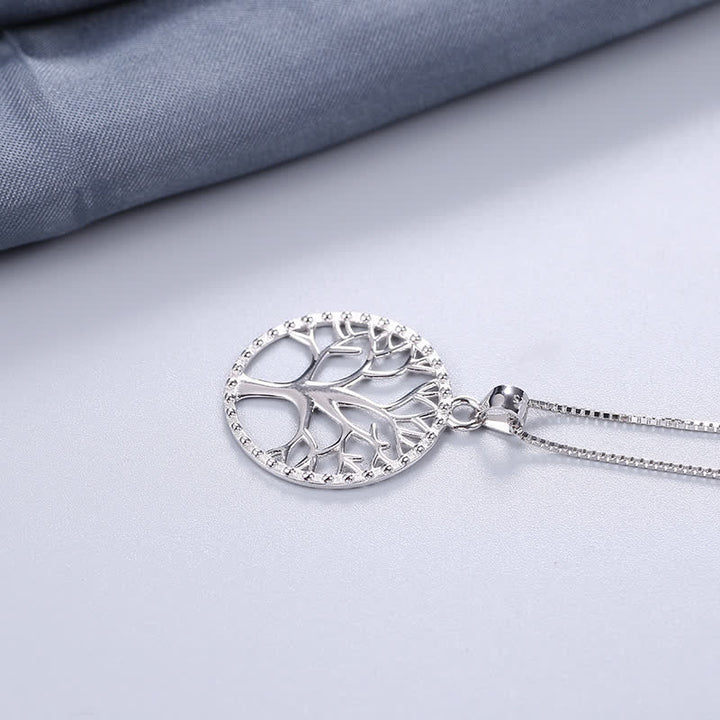 Buddha Stones De Levensboom 925 Sterling Zilveren Creatie Ketting - image 4