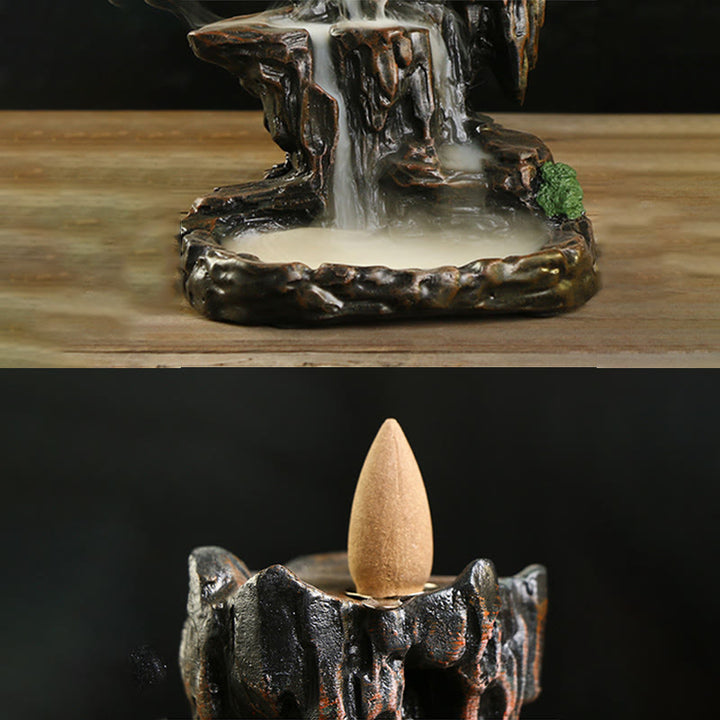 Buddha Stones Waterval Terugstroom Wierook Bergtoren Wierook - image 5