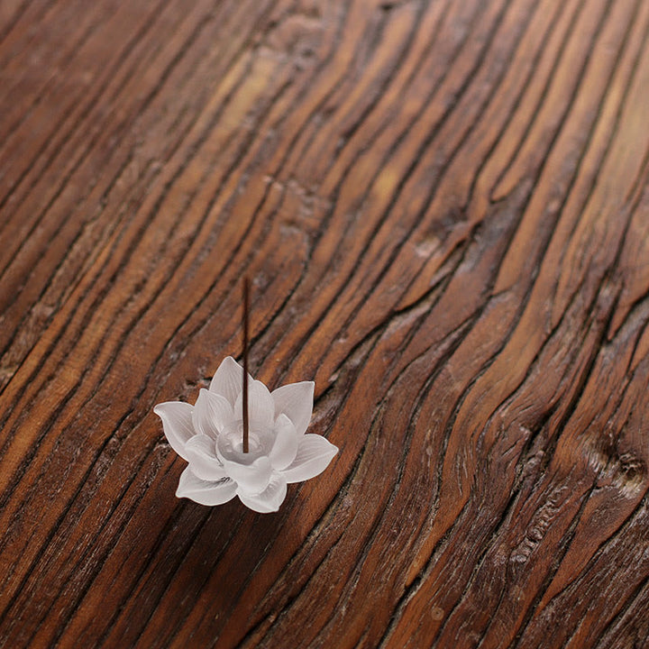 Buddha Stones Mini Lotus Liuli Kristal Genezing Meditatie Wierook - image 28