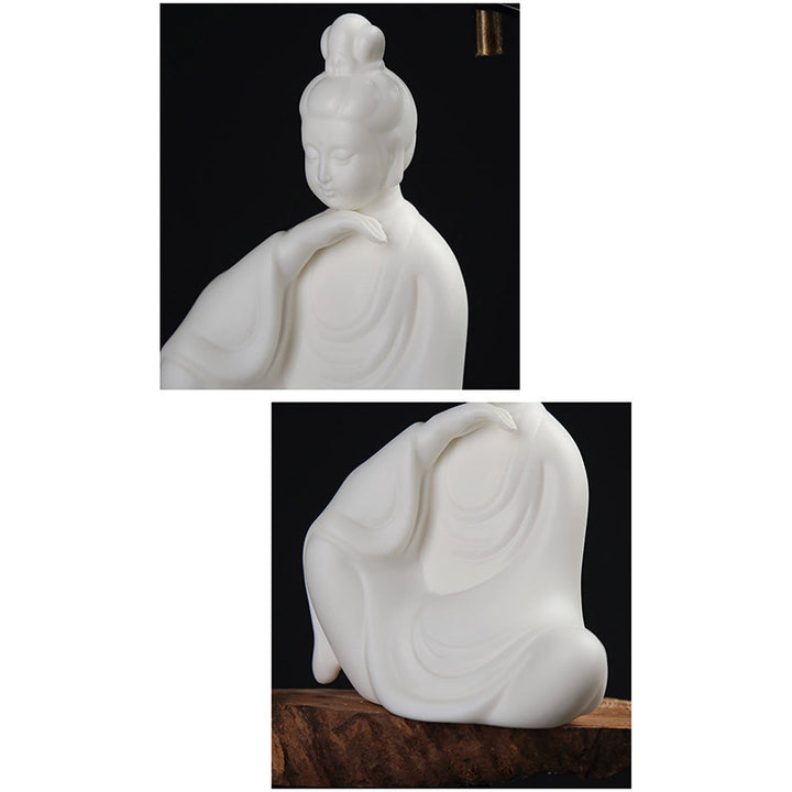Boeddha Avalokitesvara Ksitigarbha Bodhisattva zegen keramische LED-decoratie - image 11