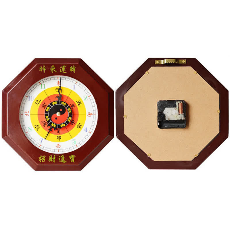 Feng Shui Bagua-kaart, energiebalanskaart, wandklok - image 4