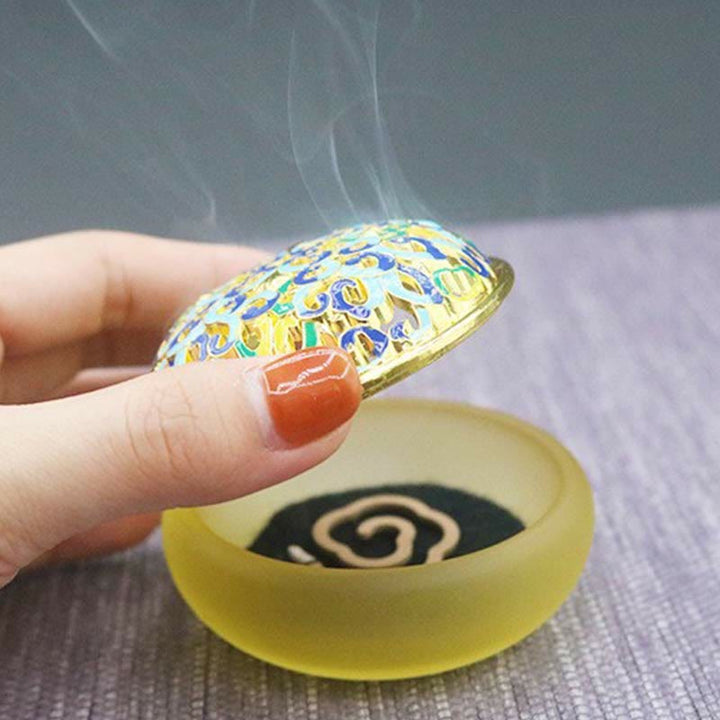 Buddha Stones Lotus Liuli Kristal Genezing Meditatie Wierook - image 10
