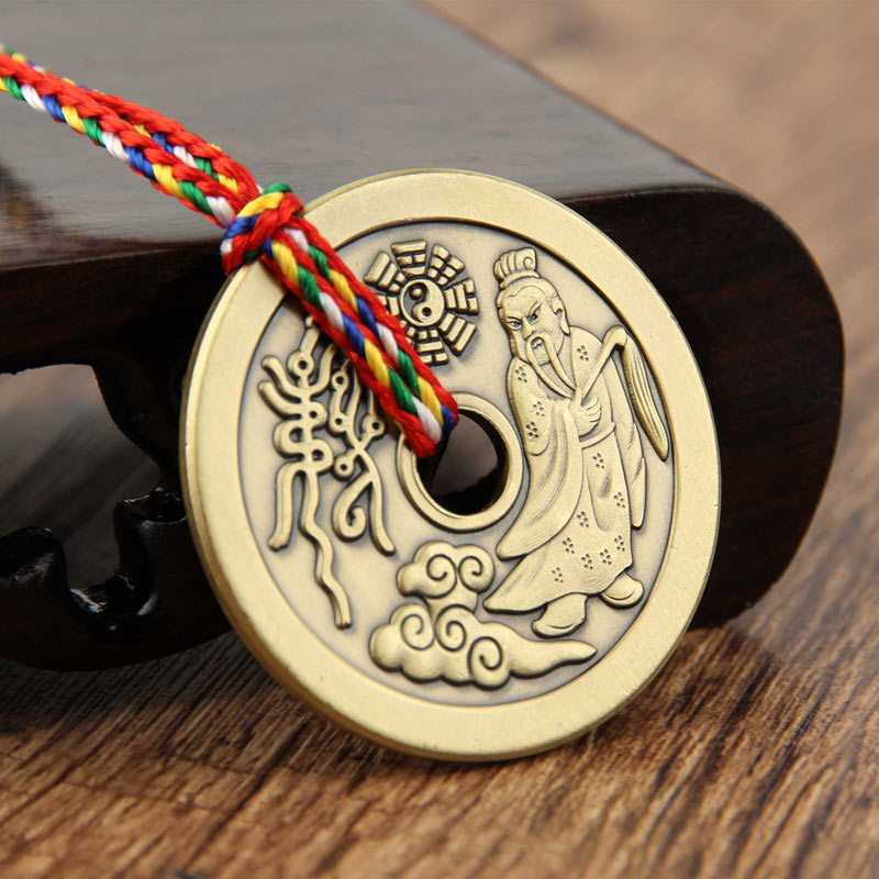 Buddha Stones Taoïstisch Yin Yang symbool beschermende hanger decoratie amulet - image 4