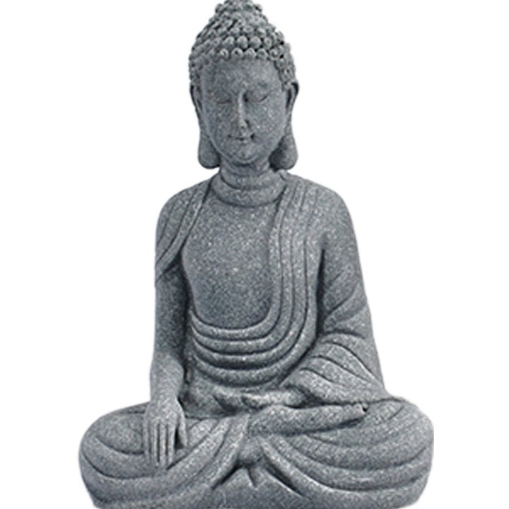 Buddha Stones Zittende meditatie Boeddha zegening Mededogen decoratie - image 14