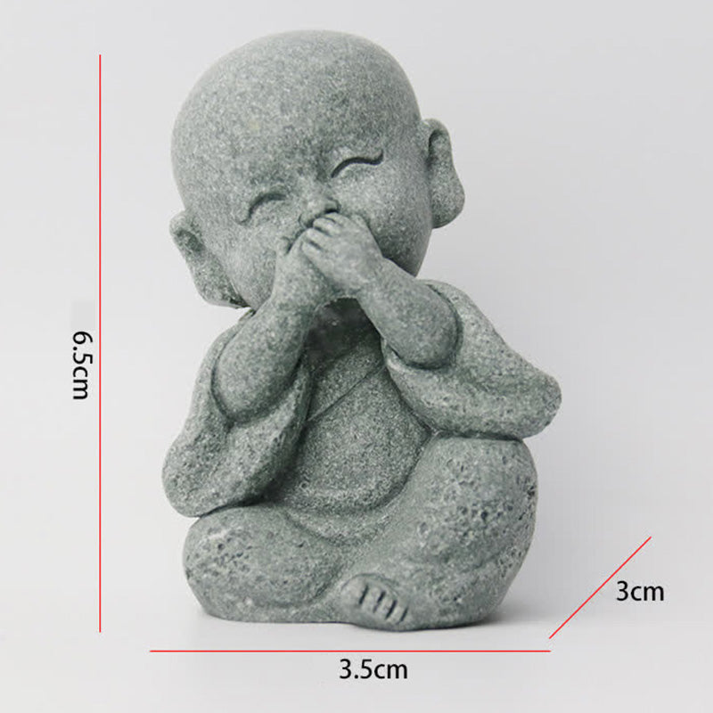 Buddha Stones Meditatie, gebed, monnik, Boeddhabeeld, sereniteit, huisdecoratie - image 15