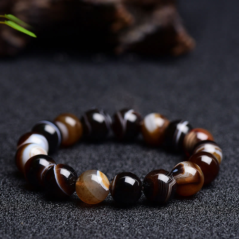 Buddha Stones Tibetaanse sardonyx Armband - image 8