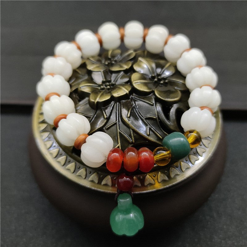 Natuurlijke Bodhi-agaat Bodhi Harmonie- Armband - Bodhizaad - image 0