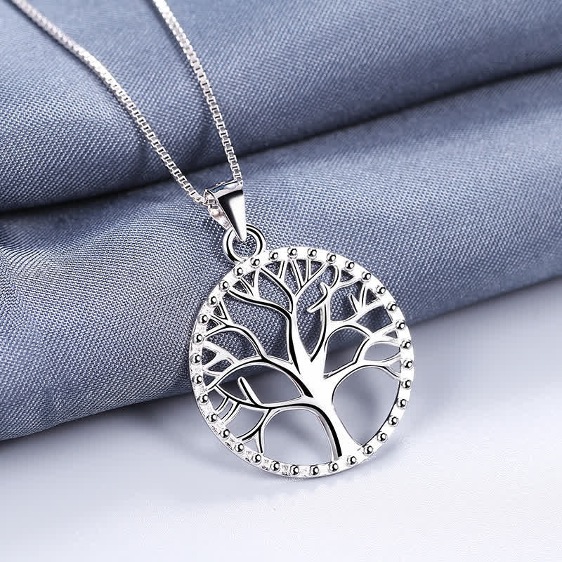 Buddha Stones De Levensboom 925 Sterling Zilveren Creatie Ketting - De Levensboom - image 0