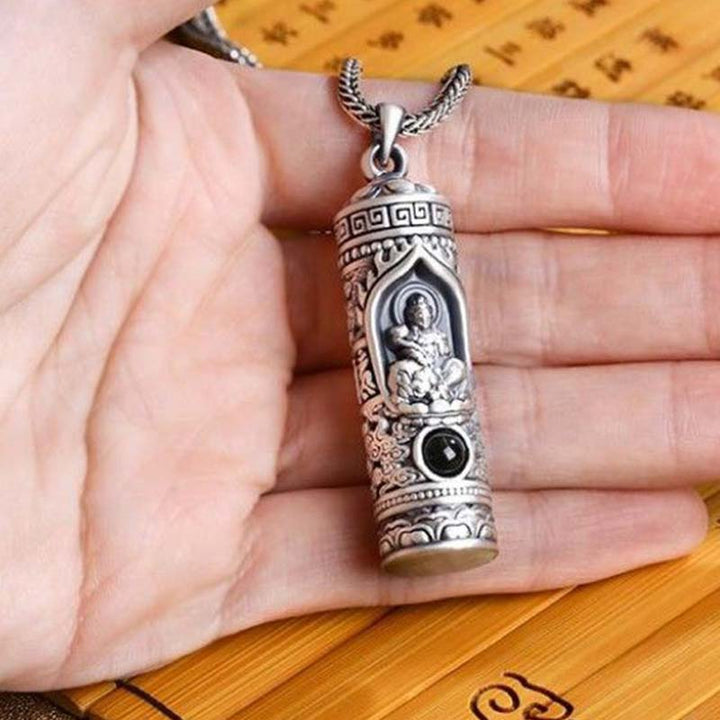 Buddha Stones Chinese dierenriem geboorte Boeddha projectie welvaart Ketting - image 8