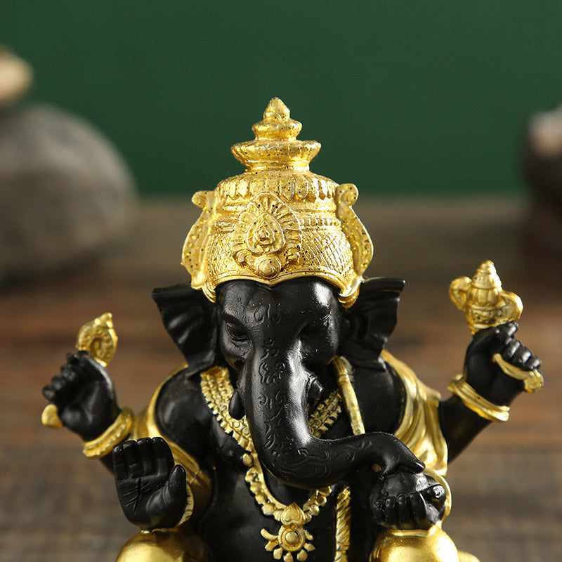 Buddha Stones Tibetaanse Ganpati FengShui-decoratie - image 1
