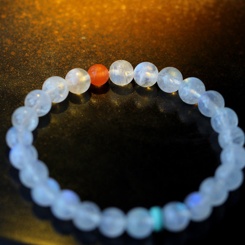 Buddha Stones Maansteen Armband voor rust, genezing en positieve energie - image 10