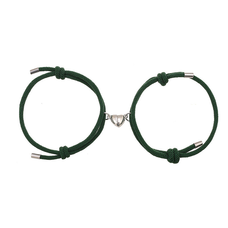 2 stuks magnetische Armband voor koppels - Donkergroen - image 23