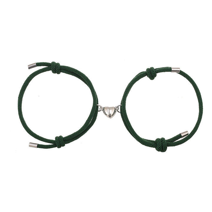 2 stuks magnetische Armband voor koppels - Donkergroen - image 23
