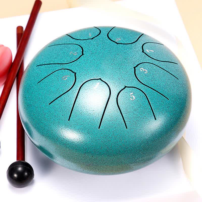 Buddha Stones Stalen tongtrommel, klankgenezing, meditatie, yoga, drumstel - Groente - image 0