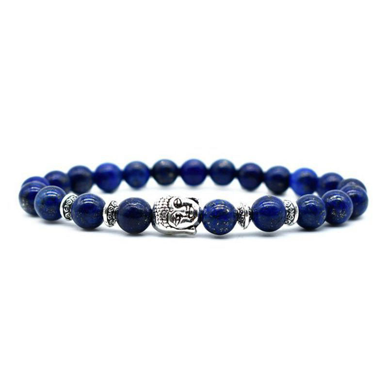 Buddha Stones Amethist Liefdes- en Armband - Lazuriet - image 5