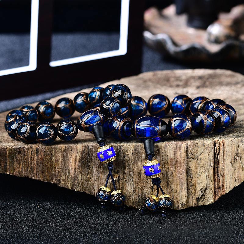 Tibetaanse Armband met drakenaderagaat voor helende doeleinden - image 14