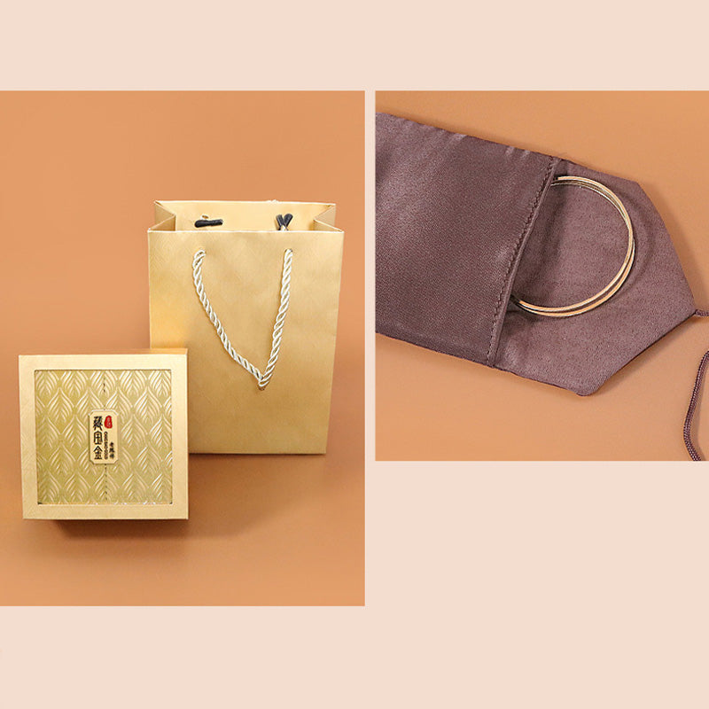 Retro sieraden opbergdoos met verenpatroon, geschenkdoos - image 15