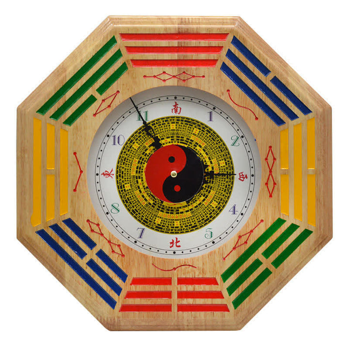 Feng Shui Bagua-kaart, energiebalanskaart, wandklok - image 0