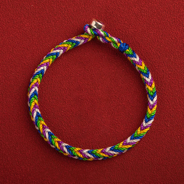 Buddha Stones "Moge alles je meezitten" Armband in verschillende kleuren - 19 cm - Legeringsgesp - image 0