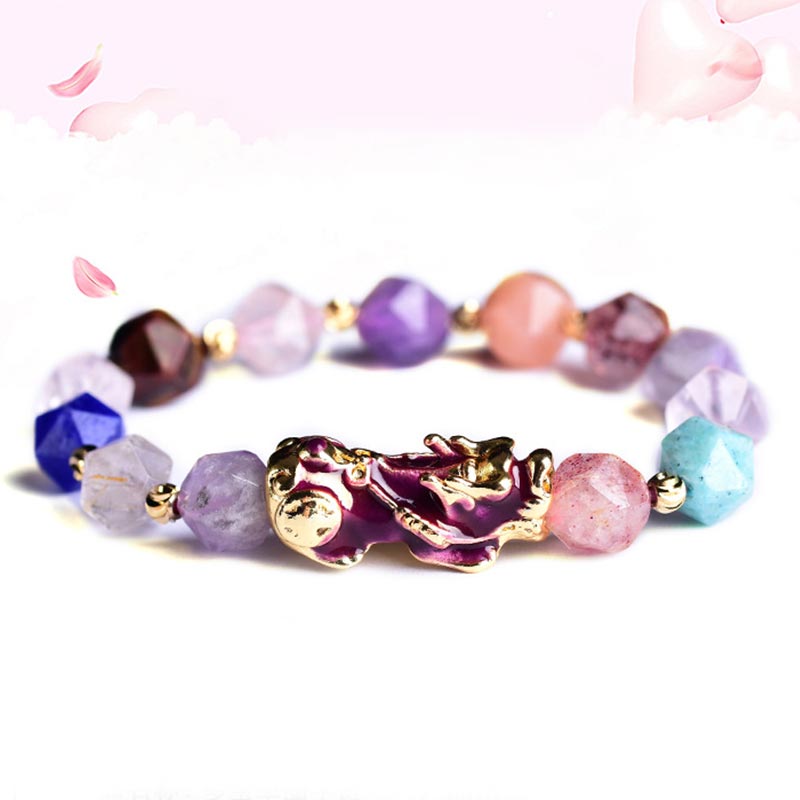 Feng Shui PiXiu Amethist Armband - image 3