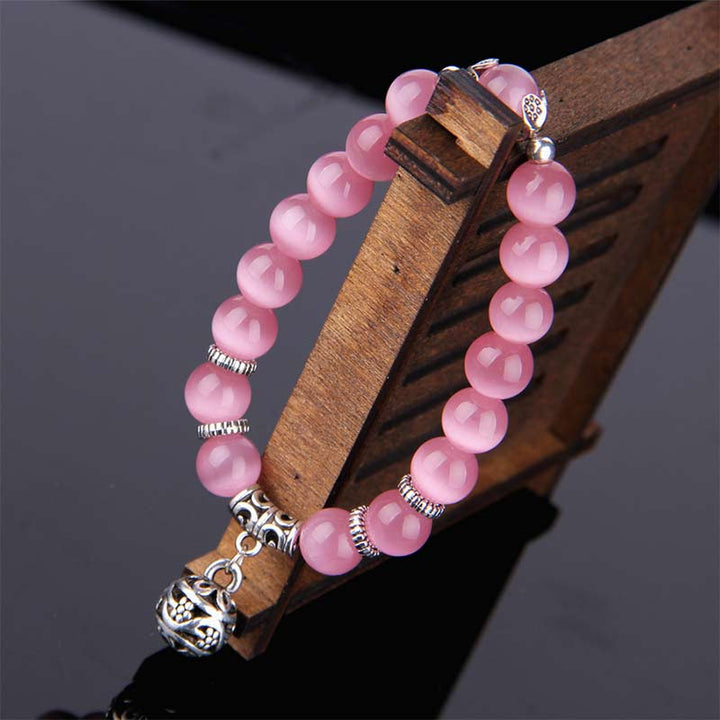 Buddha Stones Tibetaanse Armband met kattenoogmotief - image 13