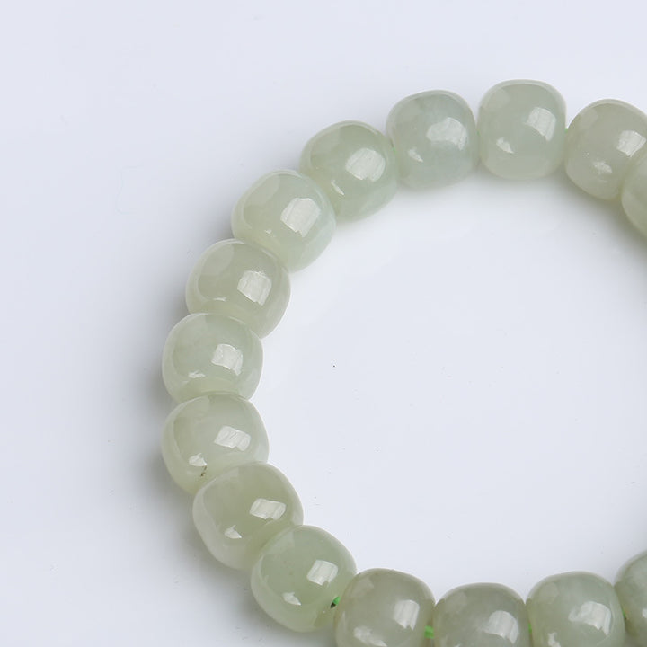 Buddha Stones Armband van jade met kleurverloop - image 7