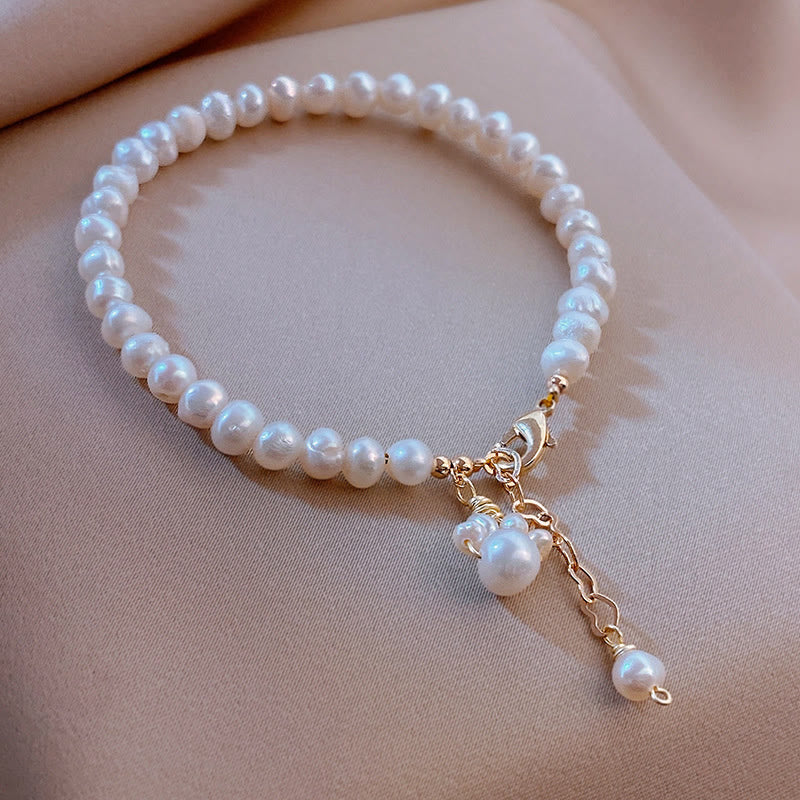 Buddha Stones Parel kattenpoot helende ketting Armband - image 2