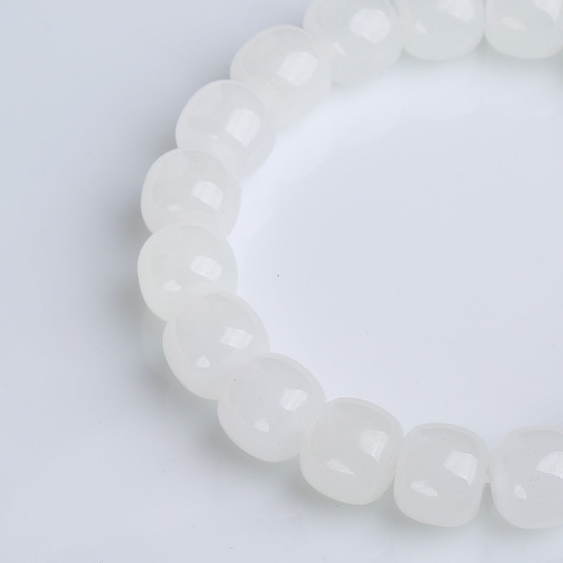 Buddha Stones Armband van jade met kleurverloop - image 13